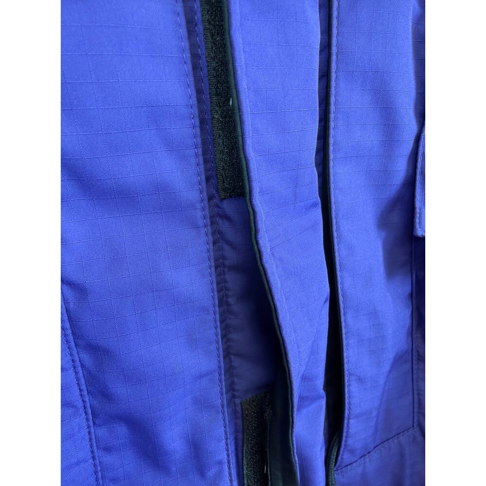Vintage Early Winters Purple & Black Ripstop Performance Rain Jacket Size XL - Picture 7 of 13